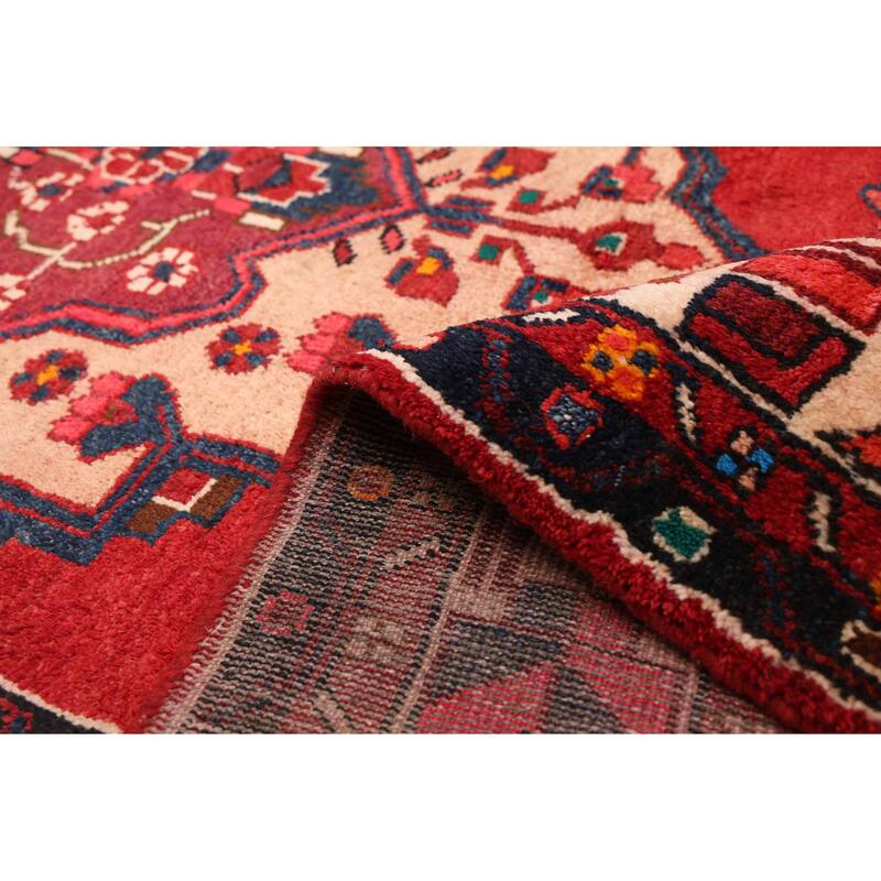 ECARPETGALLERY Hand-knotted Konya Anatolian Red Wool Rug - 4'9 x 9'0