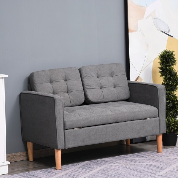 Homcom 2 seater sofa bed sales