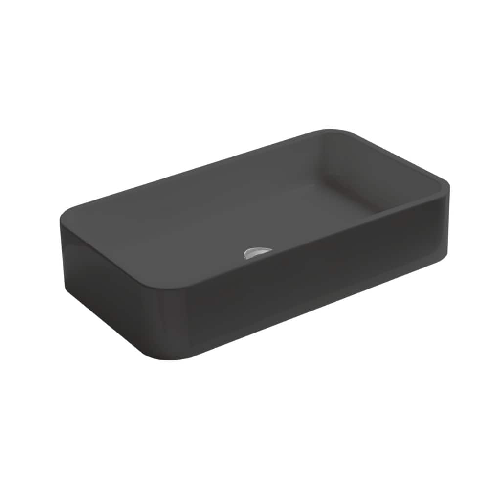 WS Bath Collections Cosa 31-1/2" Rectangle Ceramic Vessel Bathroom