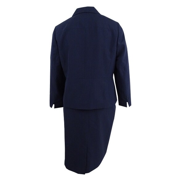 women's plus size seersucker suit