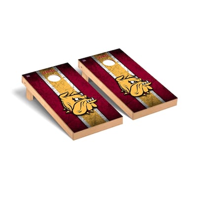 Minnesota Duluth Bulldogs Vintage Cornhole Board Set