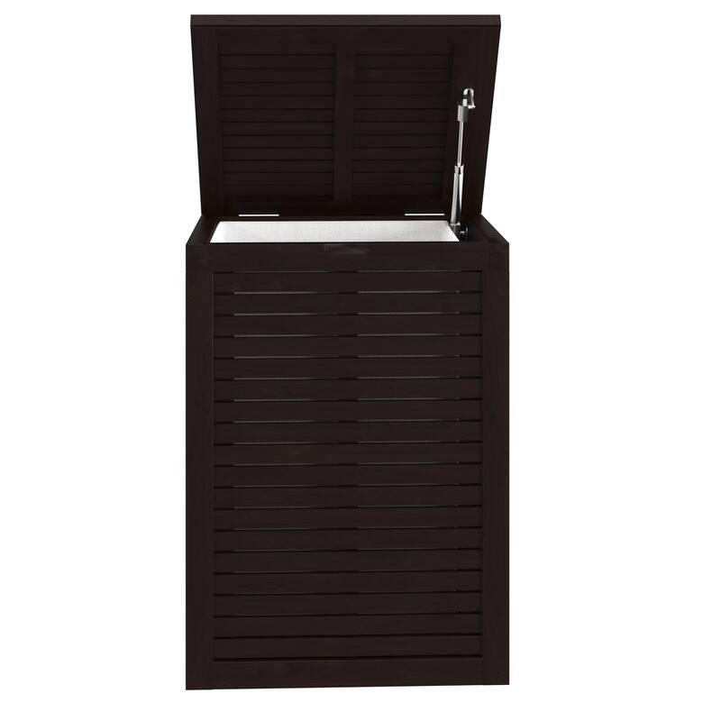 The Original Spa Square Teak Laundry or Storage Hamper