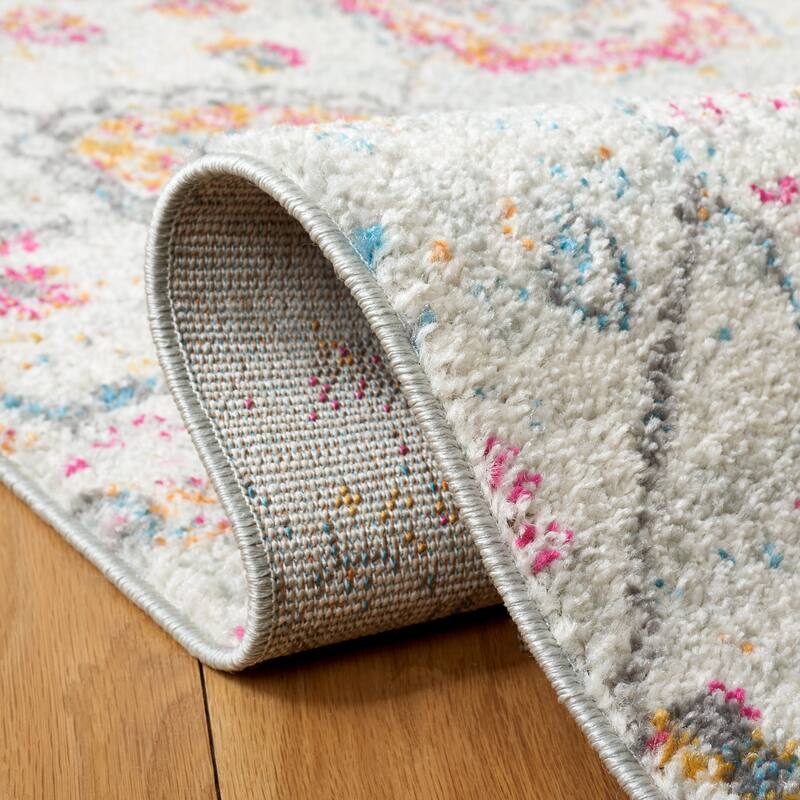 SAFAVIEH Madison Belle Boho Glam Paisley Pattern Area Rug