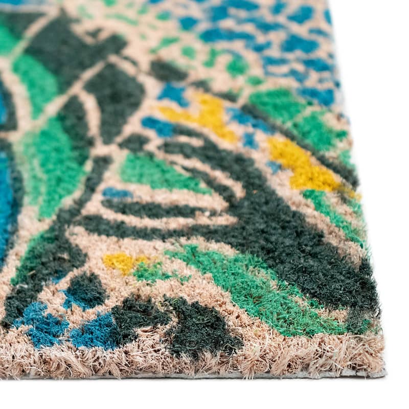 Liora Manne Natura Seaturtle Outdoor Mat Neutral 24"x36"
