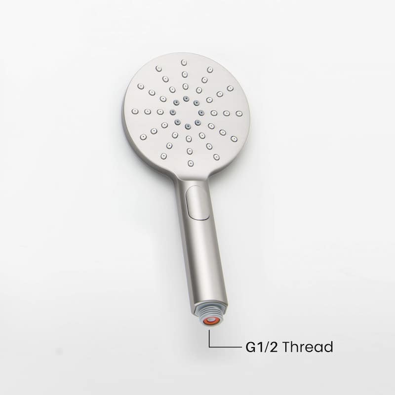 Circular 3 Settings ABS Handheld Shower Head