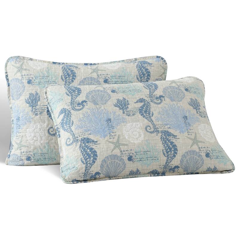 Caribbean Joe Coastal 3PC Quilt Set