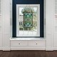 preview thumbnail 6 of 12, River of Goods Brandi's Tiffany Style Stained Glass Green 26-inch Window Panel - 15"L x 0.25"W x 26"H