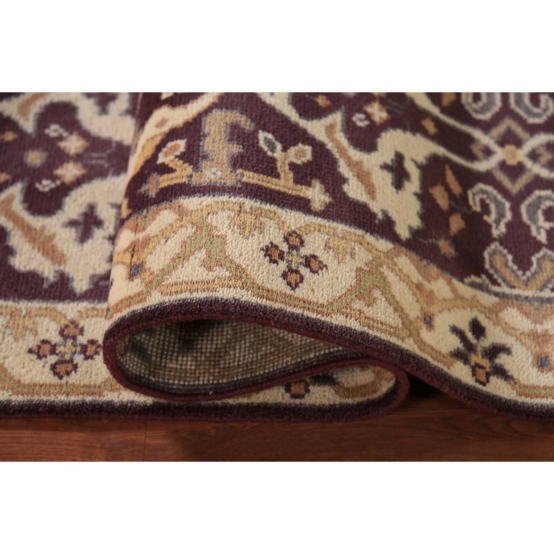 Oushak Oriental Runner Rug Handmade Red Wool Carpet - 2'6" x 9'10"