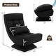 preview thumbnail 24 of 28, Costway 360° Swivel Floor Chair 5-Level Adjustable Lazy Chair w/ - See Details