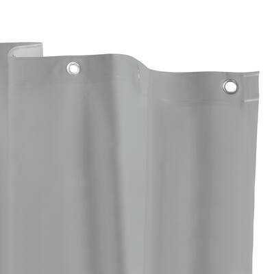 Kenney Microban Protected Medium Weight PEVA Shower Liner, 70" W x 72" H