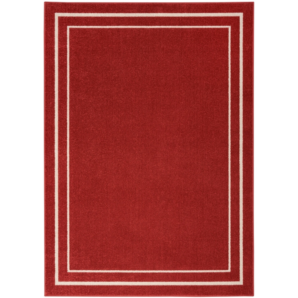 Nourison Essentials Indoor/Outdoor Solid Area Rug