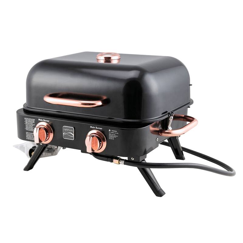 Kenmore 2-Burner Retro Portable Gas Grill