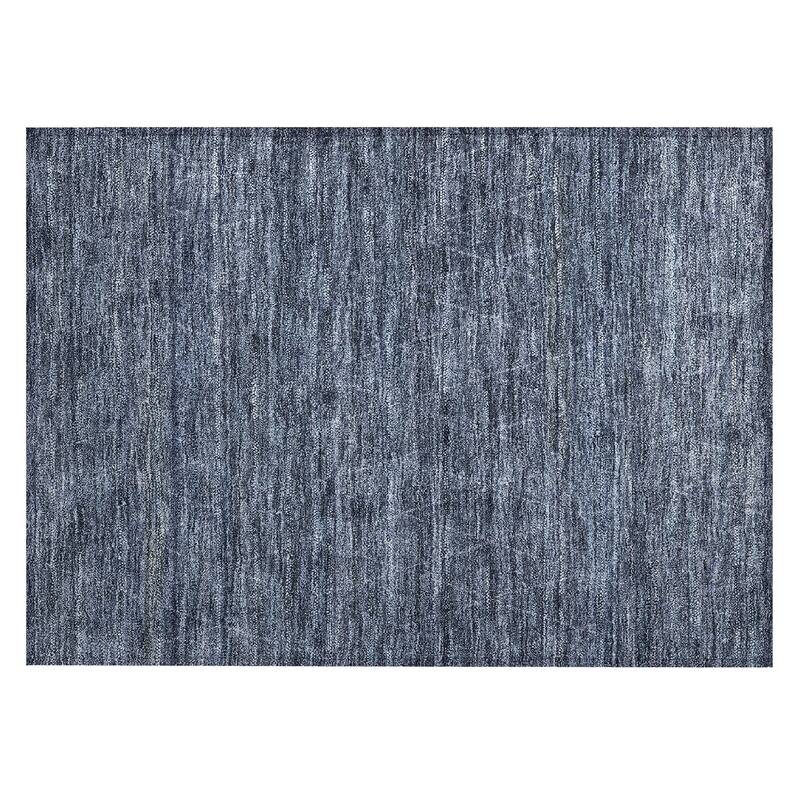 Machine Washable Indoor/ Outdoor Trellis Ombre Chantille Rug