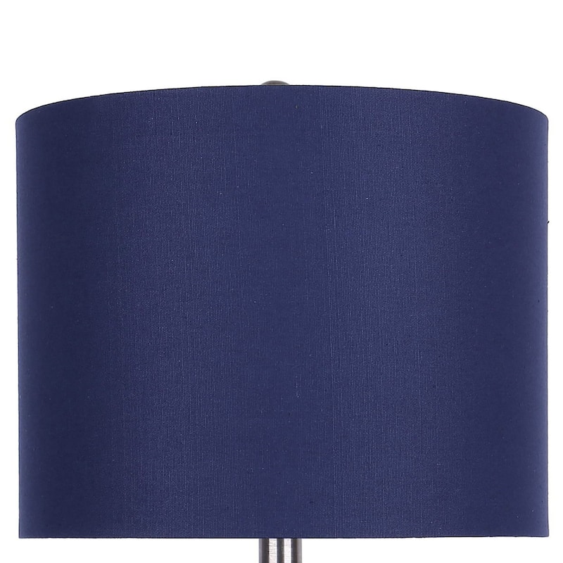 Porch & Den Bakkom 25 " Metal Table Lamp with USB Port (Set of 2)