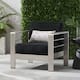 Option Canvas Black+ Silver+Sunbrella