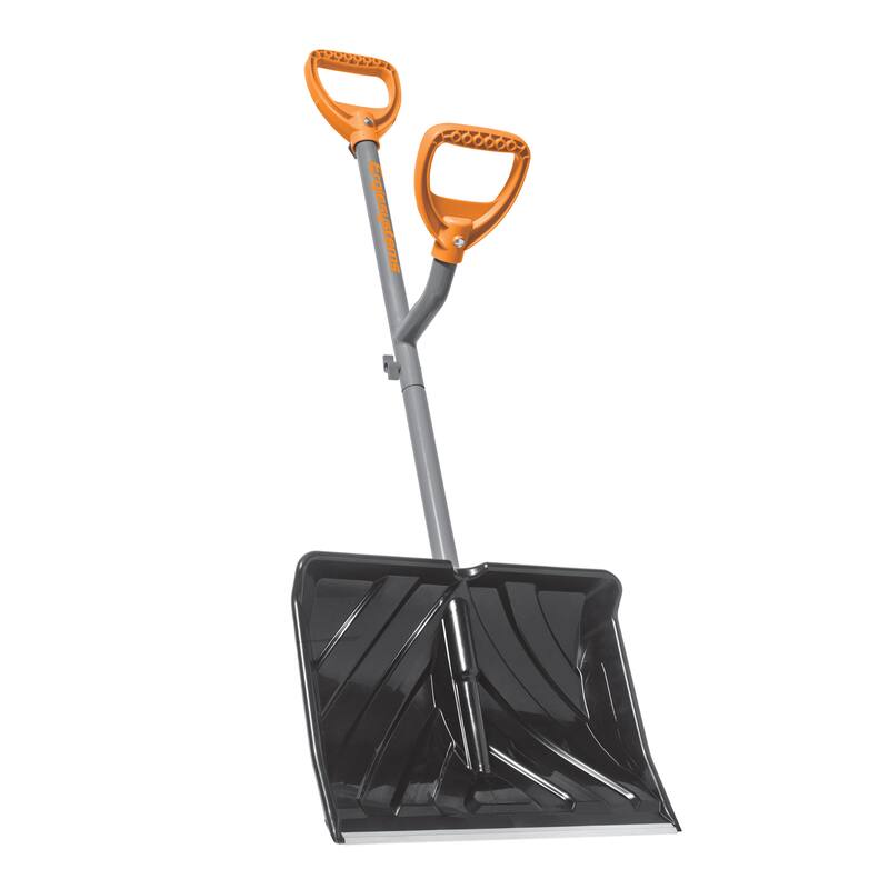 Ergie Systems Steel Shaft Impact Resistant Snow Shovel - 48-Inch