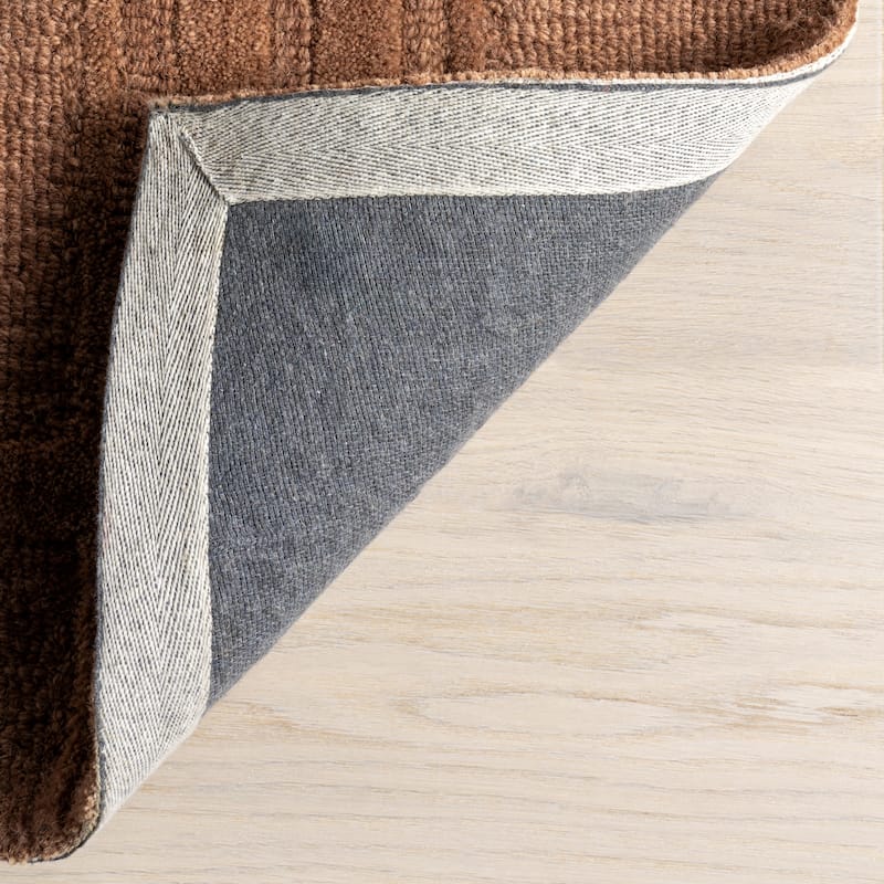 Mallory Plaid Wool Area Rug