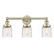 Option Antique Brass / Clear Deco Swirl / Multi-Colored