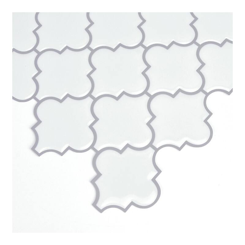 InHome Quatrefoil Peel & Stick Backsplash Tiles