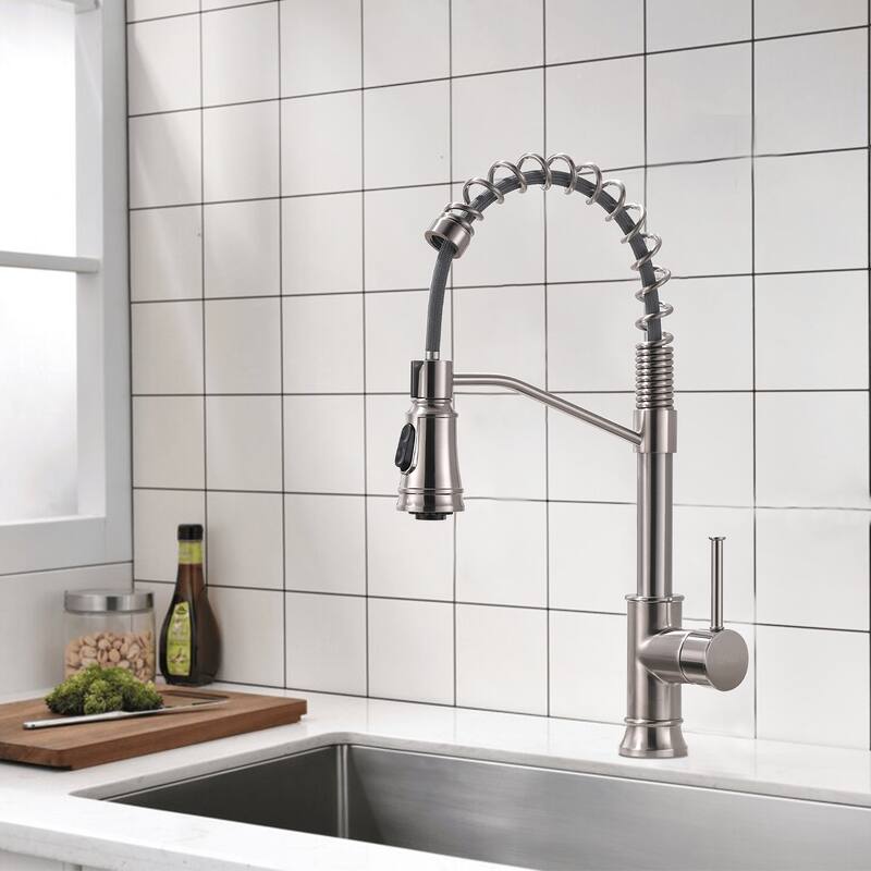 Topcraft Touchless Single Handle Pulldown Sprayer Kitchen Faucet