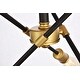 preview thumbnail 7 of 5, Axel Collection 6-light Industrial Flushmount Sputnik Light