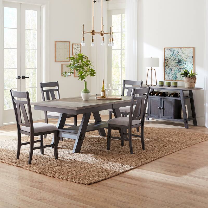 Liberty Furniture Lawson 5 Piece Rectangular Table Set for Dining Room