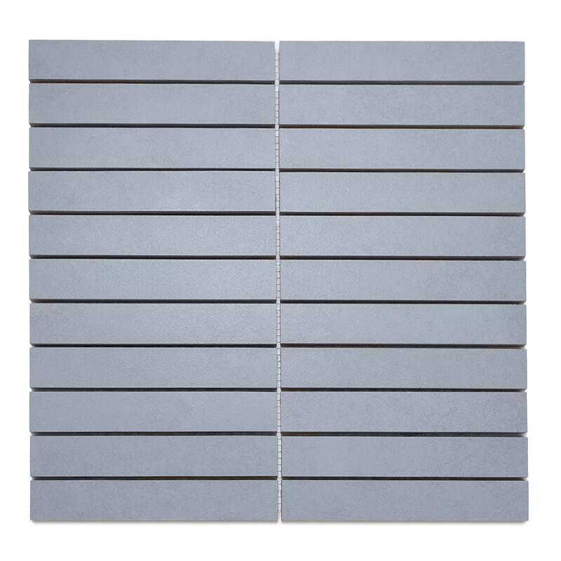 Foundry 1x6 Matte Porcelain Subway Mosaic Tile - Floor, Wall, Backsplash