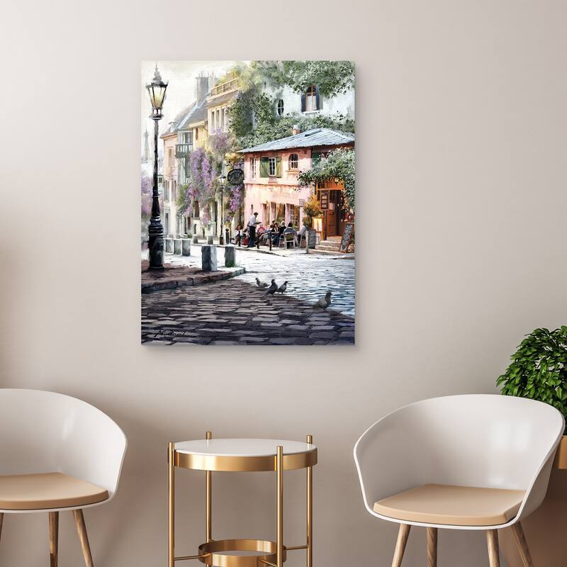 Sunshine Cafe by The Macneil Studio Canvas Art Print