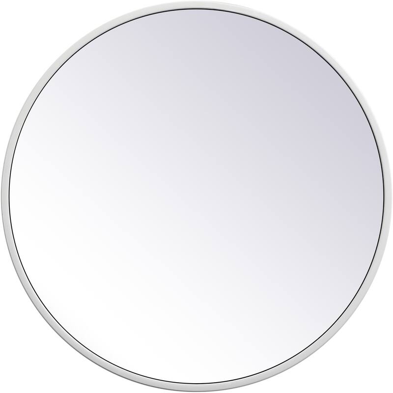 Elegant Lighting Eternity 18" Diameter Circular Beveled Metal Framed