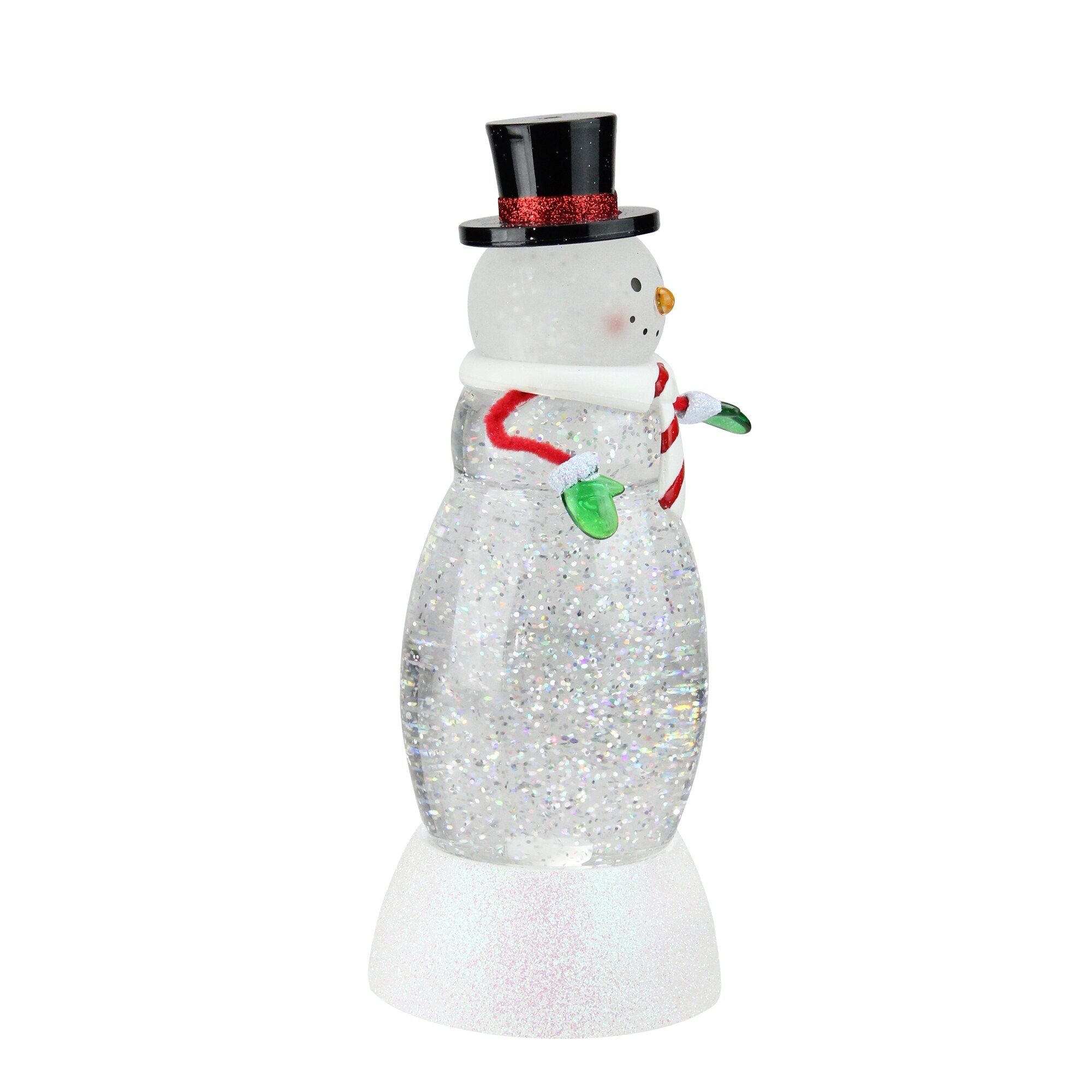 Shop 9 Led Lighted Shimmering Snowman Christmas Snow Globe