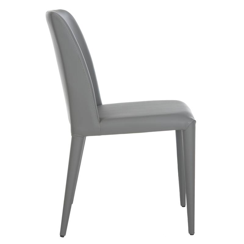 SAFAVIEH Shirlee Mid-Century Dining White Dining Chair (Set of 2) - 22.5" x 17.4" x 33.5" - 23Wx17Dx34H