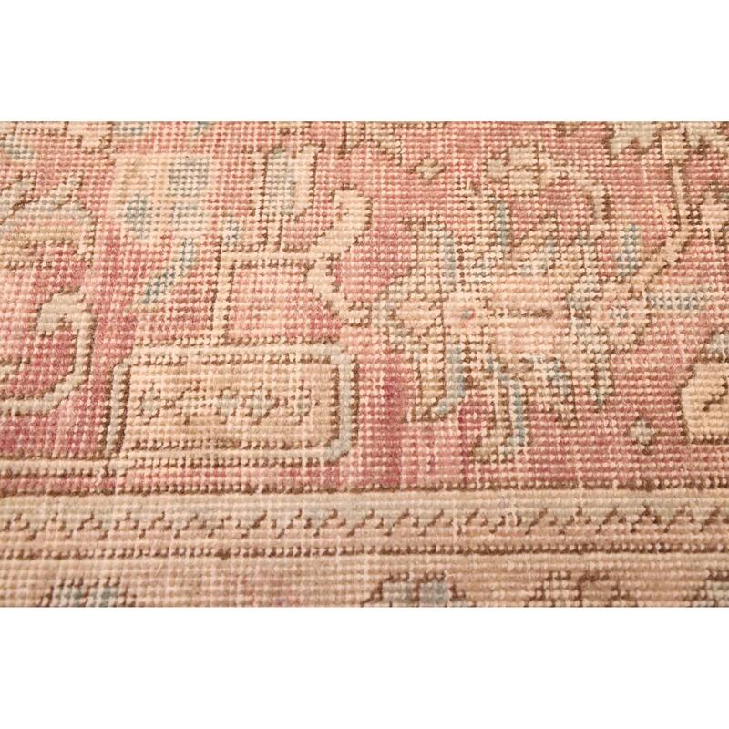 ECARPETGALLERY Hand-knotted Antalya Vintage Dark Copper Wool Rug - 9'10 x 12'10