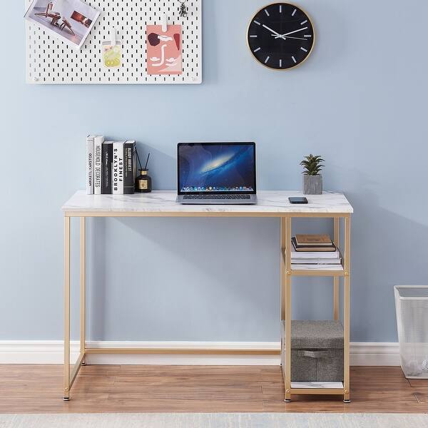 https://ak1.ostkcdn.com/images/products/is/images/direct/dd3c1fb5f3479f288605cfc7a9509f7b2b46a53e/Ivinta-Computer-Desk-with-Shelves%2C-Office-Desk-for-Living-Room%2CSmall-Desk-with-Storage-Space%2CVanity-Desk-with-Gold-Legs.jpg?impolicy=medium