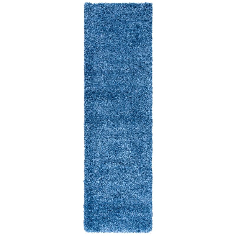 SAFAVIEH Evolution Shag Gwenaele Solid 1.8-inch Thick Rug
