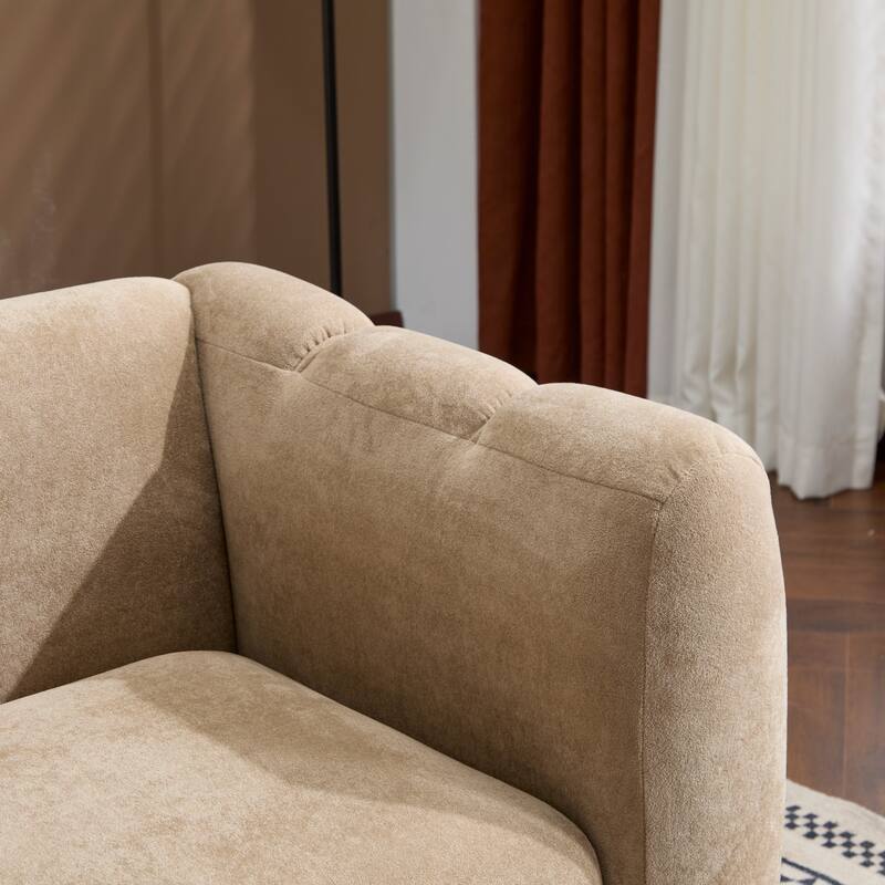 Christopher Knight Home - Tonson 83" 3-Seater Wave Design Sofa