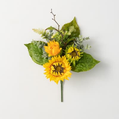 Sullivans Sunflower and Chamomile Stem; Yellow