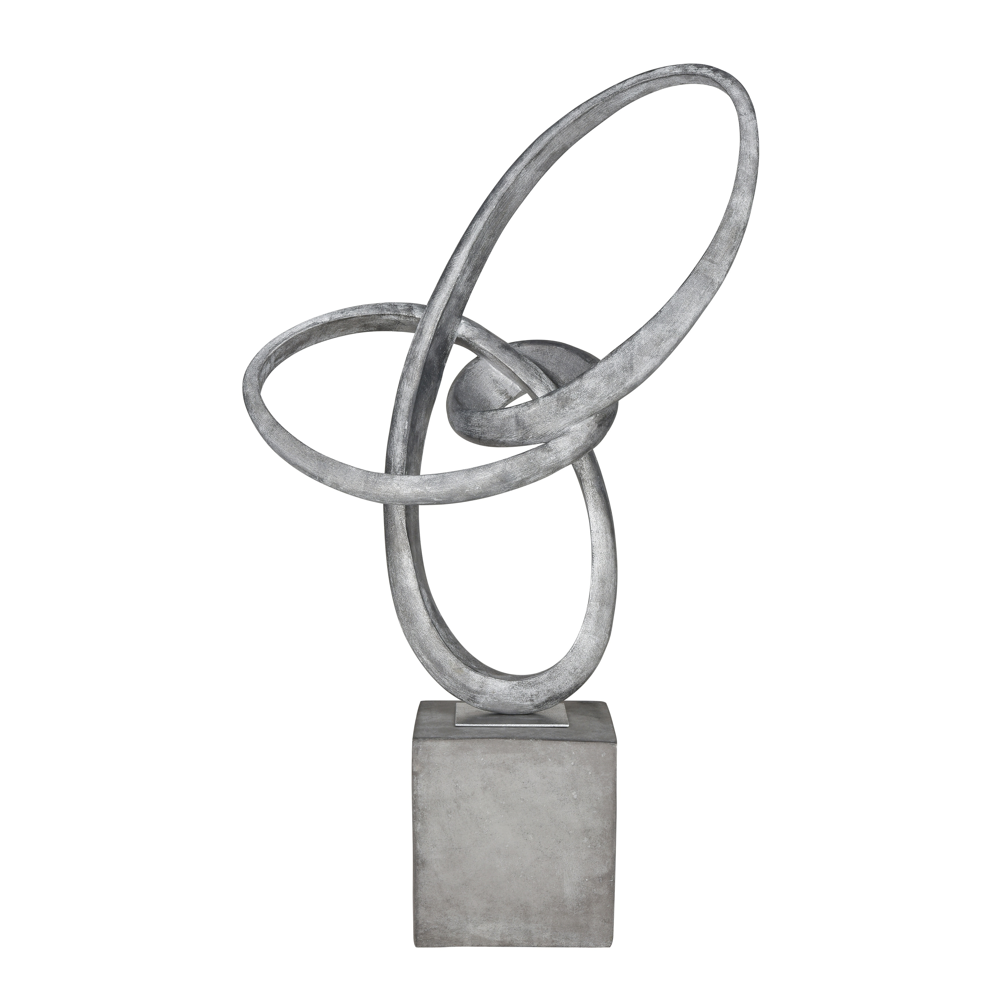 Elk Home Cobey Silver Composite 17 Inch Wide Sculpture