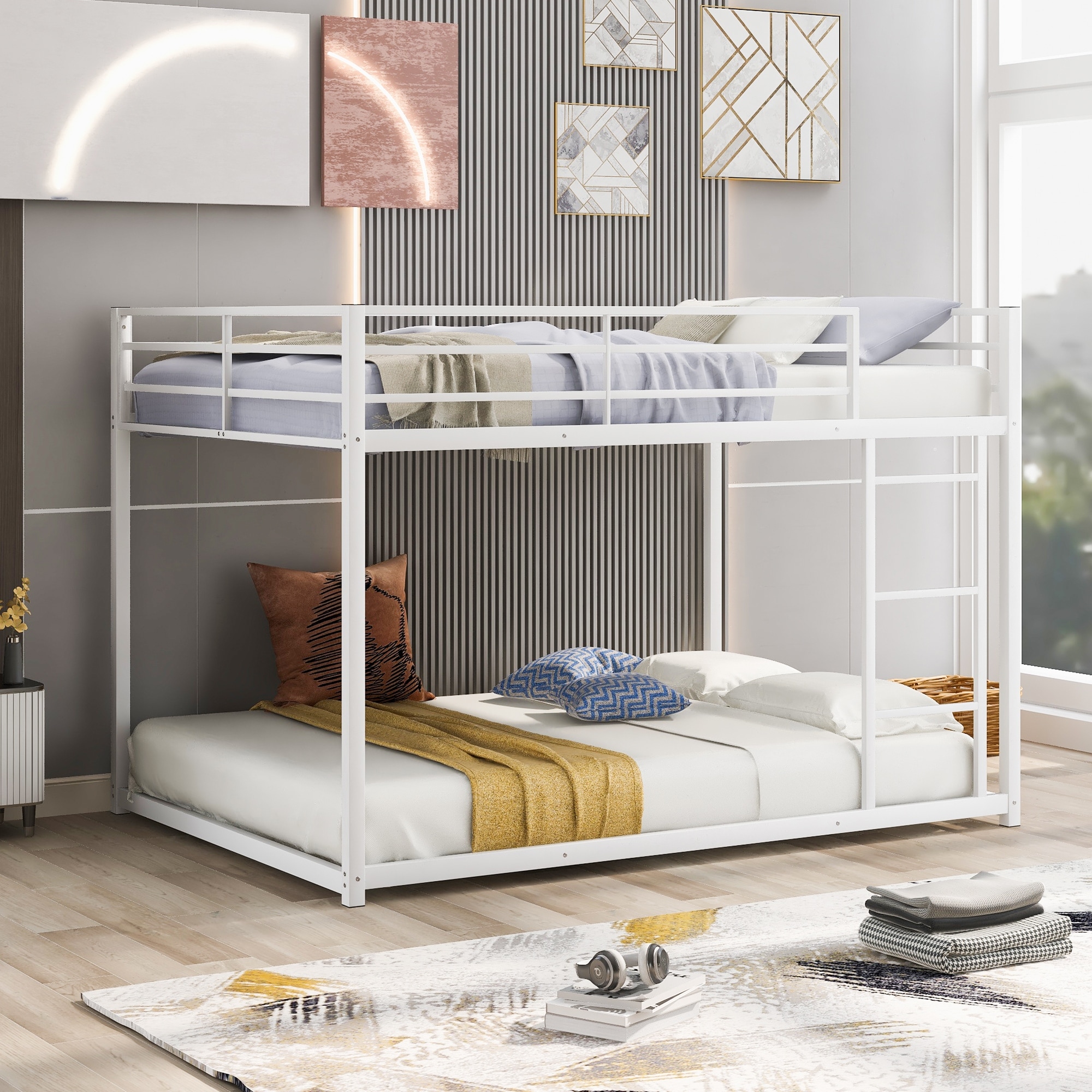 Dhp full over full shop metal bunk bed