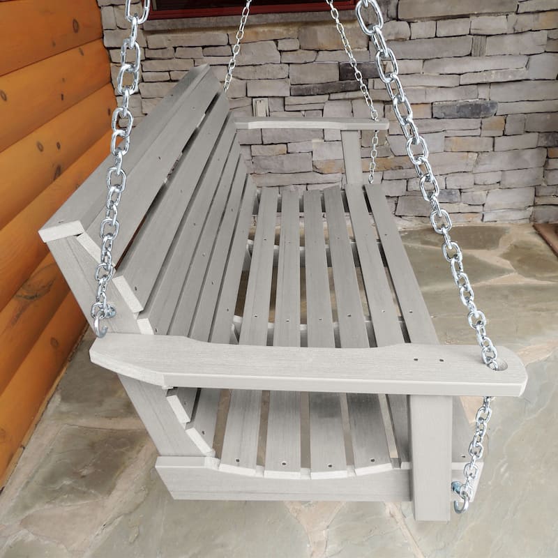 HIGHWOOD Weatherly 5-foot Eco-friendly Synthetic Wood Porch Swing