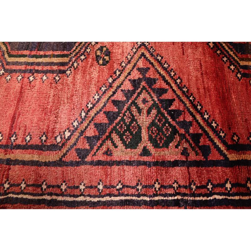 ECARPETGALLERY Hand-knotted Melis Vintage Dark Copper Wool Rug - 5'9 x 7'11