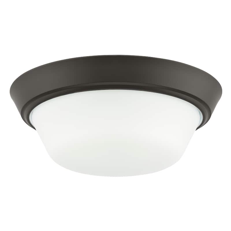 Progress Lighting P350303 Edessa 2 Light 13" Wide Flush Mount Bowl - Antique Bronze