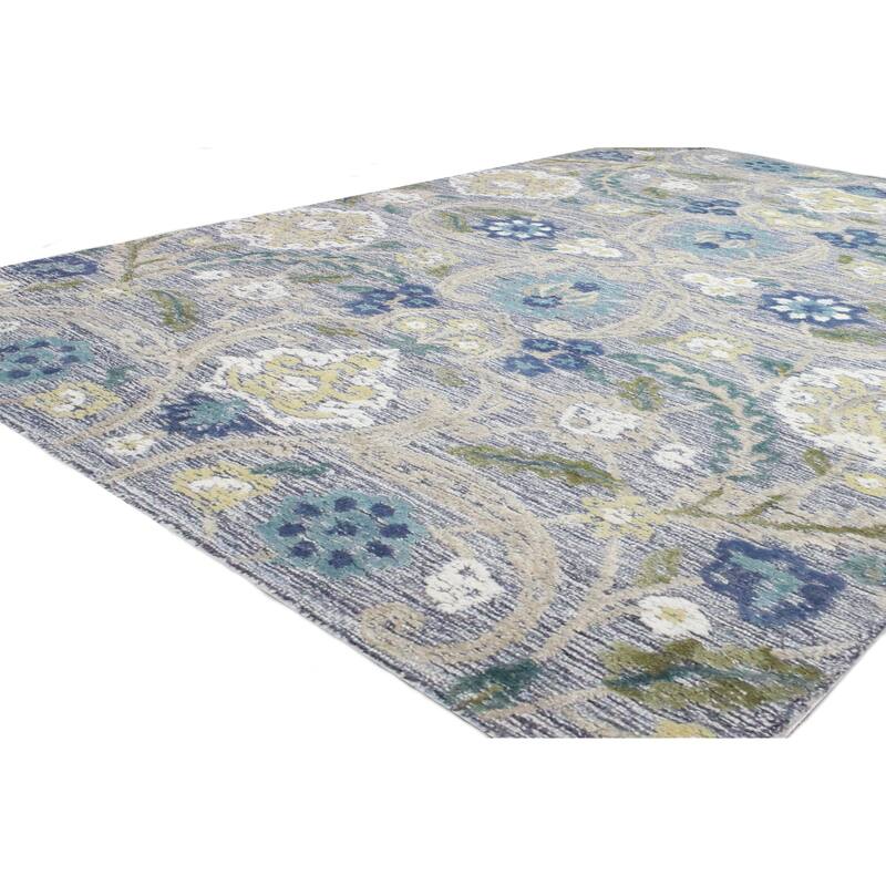 Bashian Natalee Slate Transitional Area Rug