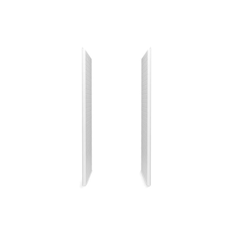 Sterling K-72505106 Traverse 72" High x 34" Wide x 2" Deep Two Panel - White