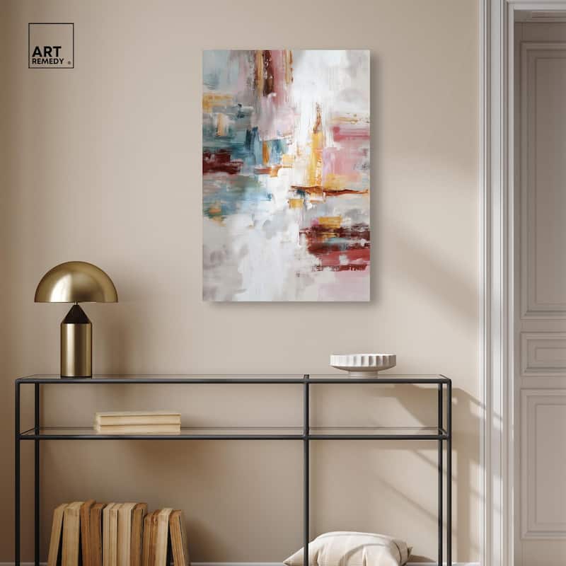 Warmth and cool I Canvas by Art Remedy, Gallery Wrapped