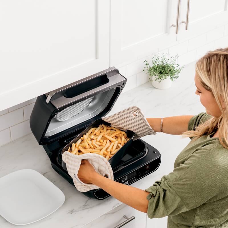 Ninja BG550A Foodi Smart XL 6in1 Indoor Grill with 4Quart Air Fryer