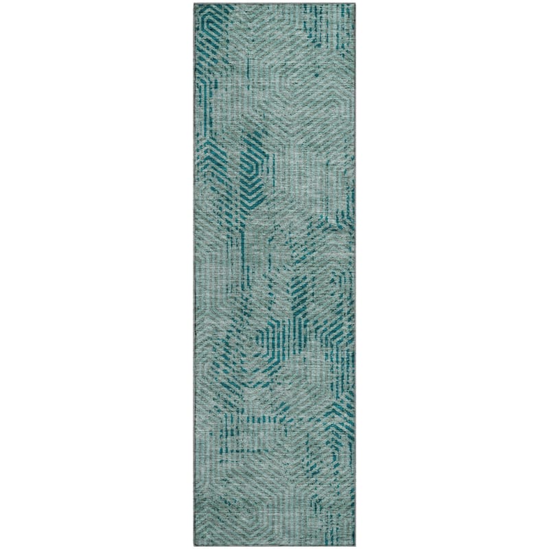Premium Washable Super Soft Modern Maze Mayfield Rug