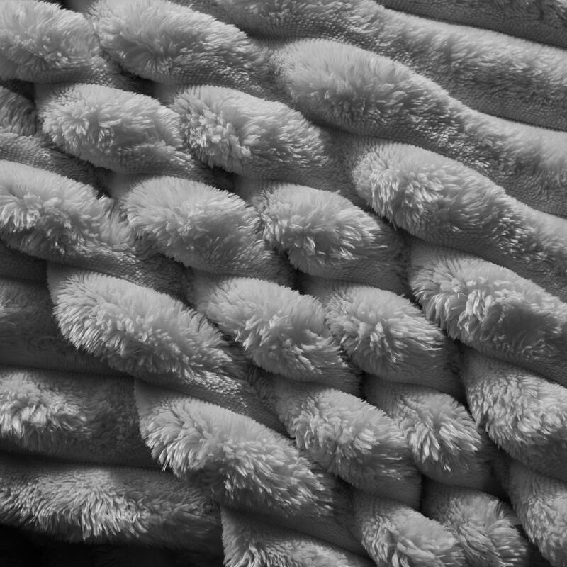 Anmytek Modern Plush Corduroy Cloud Couch 4-Seat Deep Seat Sofa with Soft Pillows