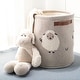 preview thumbnail 1 of 8, SAFAVIEH Kibbles 14-Inch Collection Basket, Grey Grey