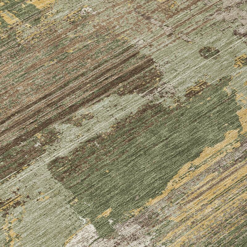 Machine Washable Indoor/ Outdoor Chic Veta Chantille Rug