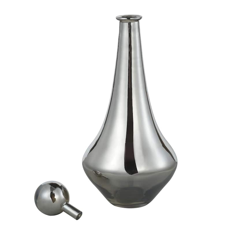 StyleCraft Austin Allen James - Pawn Plated Glass Vase